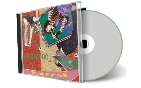 Front cover artwork of Tom Waits 1987-10-08 CD Toronto Audience