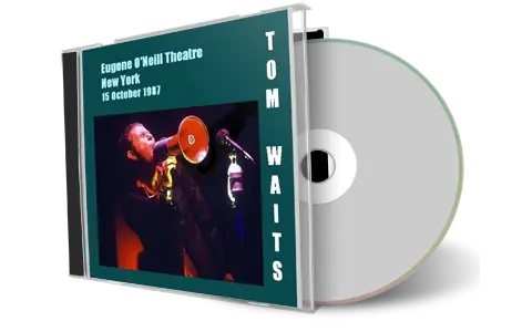 Front cover artwork of Tom Waits 1987-10-15 CD New York Audience