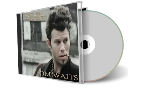 Front cover artwork of Tom Waits 1987-10-21 CD Washington Audience