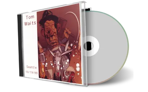 Front cover artwork of Tom Waits 1999-10-19 CD Seattle Audience