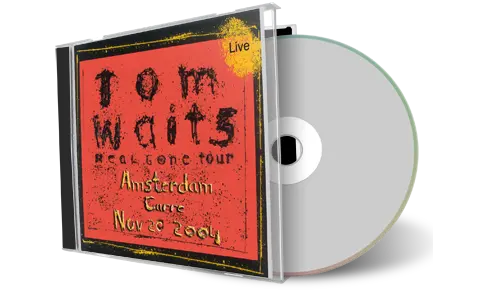 Front cover artwork of Tom Waits 2004-11-20 CD Amsterdam Audience