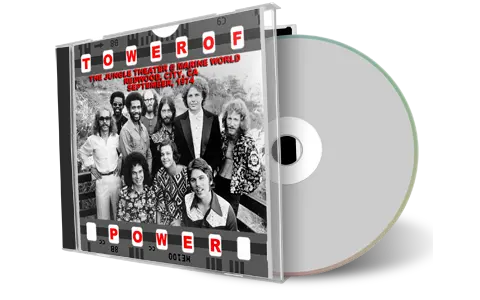 Front cover artwork of Tower Of Power 1974-09-20 CD Redwood City Audience