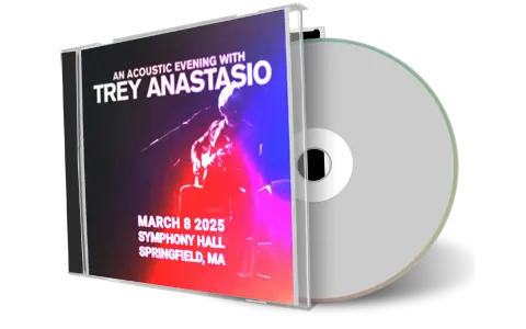 Front cover artwork of Trey Anastasio 2025-03-08 CD Springfield Audience