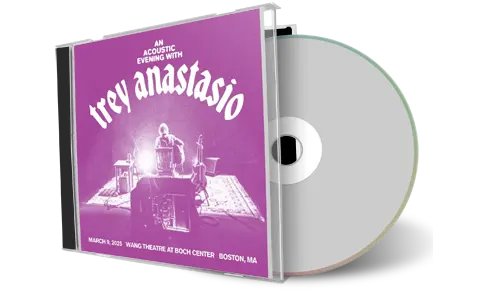 Front cover artwork of Trey Anastasio 2025-03-09 CD Boston Audience