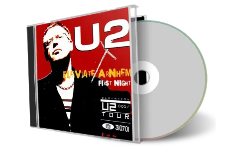 Front cover artwork of U2 2001-07-31 CD Arnhem Soundboard