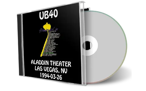 Front cover artwork of Ub40 1994-03-26 CD Las Vegas Audience