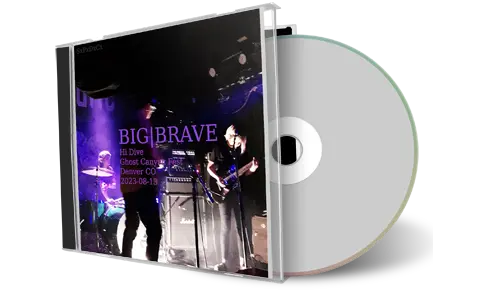 Front cover artwork of Big Brave 2023-08-13 CD Denver Audience