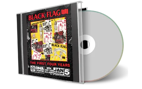 Front cover artwork of Black Flag 2025-01-05 CD San Francisco Audience