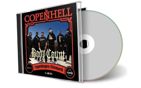 Front cover artwork of Body Count 2024-06-22 CD Copenhagen Audience
