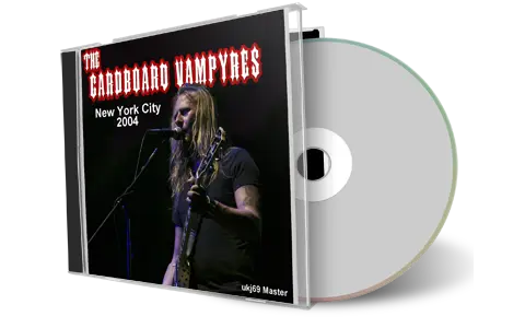 Front cover artwork of Cardboard Vampyres 2004-06-24 CD New York City Audience