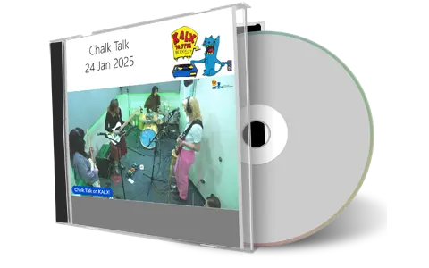 Front cover artwork of Chalk Talk 2024-01-24 CD Berkeley Soundboard