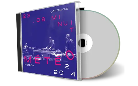 Front cover artwork of Contagious 2024-08-22 CD Festival Meteo Soundboard