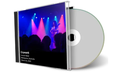 Front cover artwork of Crywank 2025-03-22 CD Melbourne Audience