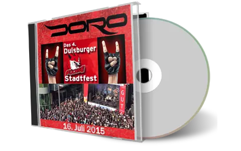 Front cover artwork of Doro 2015-07-16 CD Duisburg Audience