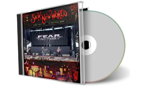 Front cover artwork of Fear Factory 2024-04-27 CD Las Vegas Audience