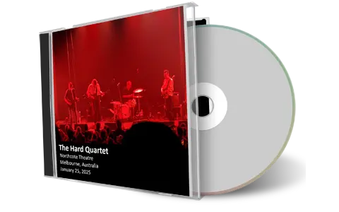 Front cover artwork of Hard Quartet 2025-01-25 CD Melbourne Audience