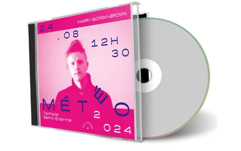 Front cover artwork of Harry Gorski-Brown 2024-08-24 CD Festival Meteo Soundboard