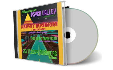 Front cover artwork of Harvey Rushmore And The Octopus 2024-11-23 CD Nuernberg Audience