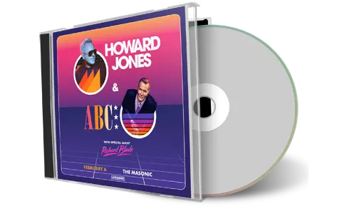 Front cover artwork of Howard Jones 2024-02-06 CD San Francisco Audience