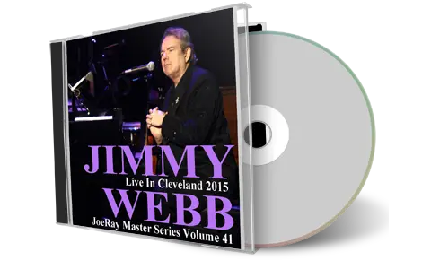 Front cover artwork of Jimmy Webb 2015-03-07 CD Cleveland Audience