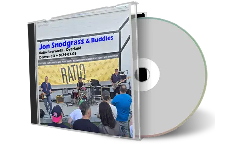 Front cover artwork of Jon Snodgrass 2024-07-05 CD Denver Audience