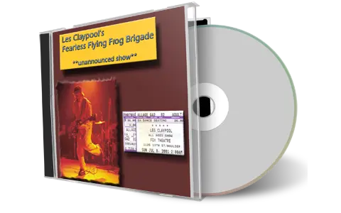 Front cover artwork of Les Claypool 2001-07-08 CD Boulder Audience