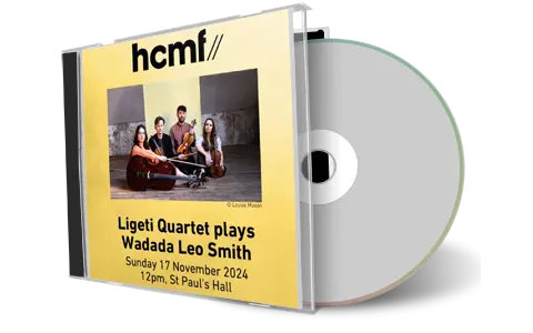 Front cover artwork of Ligeti Quartet 2024-11-17 CD Huddersfield Soundboard