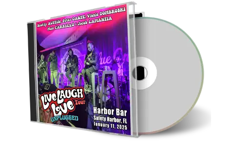 Front cover artwork of Live Laugh Love Tour 2025-01-11 CD Safety Harbor Audience