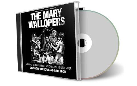 Front cover artwork of Mary Wallopers Compilation CD 2024 Tour Audience