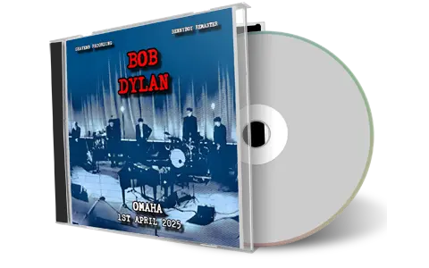 Front cover artwork of Bob Dylan 2025-04-01 CD Omaha Audience