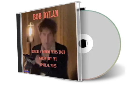 Front cover artwork of Bob Dylan 2025-04-06 CD Green Bay Audience