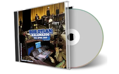 Front cover artwork of Bob Dylan 2025-04-16 CD Kalamazoo Audience