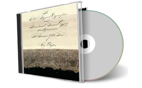 Front cover artwork of Eric Clapton Compilation CD Blues Explorer 1974 Soundboard
