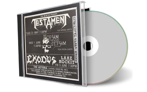 Front cover artwork of Exodus 1988-06-03 CD London Audience