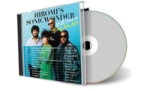 Front cover artwork of Hiromis Sonicwonder 2025-04-04 CD Chicago Audience