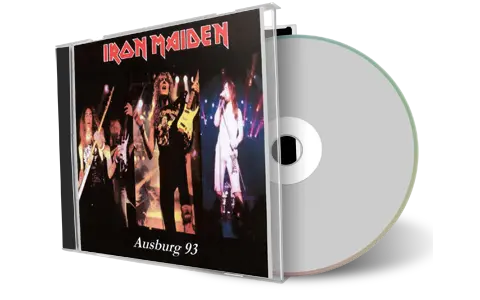 Front cover artwork of Iron Maiden 1993-04-21 CD Augsburg Audience