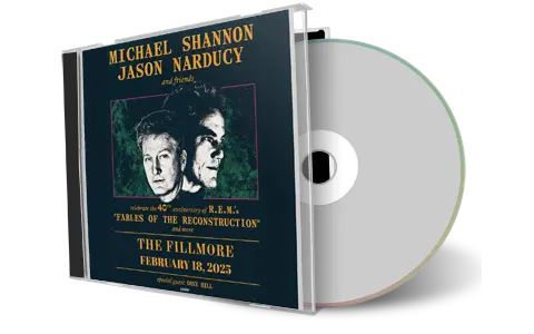 Front cover artwork of Michael Shannon And Jason Narducy 2025-02-18 CD San Francisco Audience