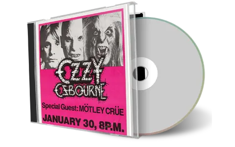 Front cover artwork of Motley Crue 1984-01-30 CD New York City Soundboard