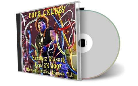 Front cover artwork of Popa Chubby 2007-02-24 CD Teaneck Audience