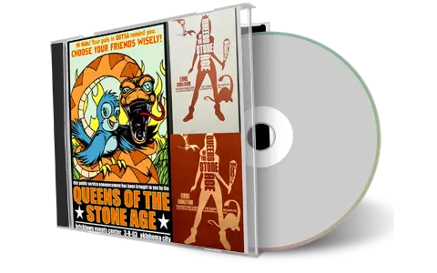 Front cover artwork of Queens Of The Stone Age 2003-03-08 CD Oklahoma City Audience