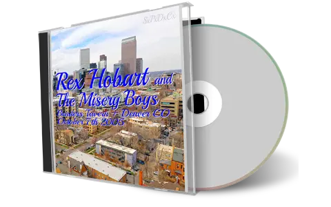 Front cover artwork of Rex Hobart 2005-10-07 CD Denver Soundboard
