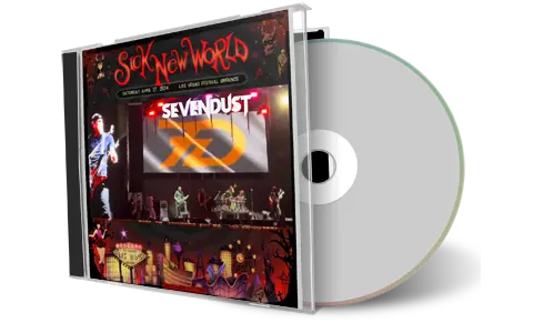 Front cover artwork of Sevendust 2024-04-27 CD Las Vegas Audience