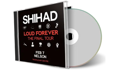 Front cover artwork of Shihad 2025-02-07 CD Nelson Audience