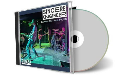 Front cover artwork of Sincere Engineer 2025-03-27 CD Columbus Audience