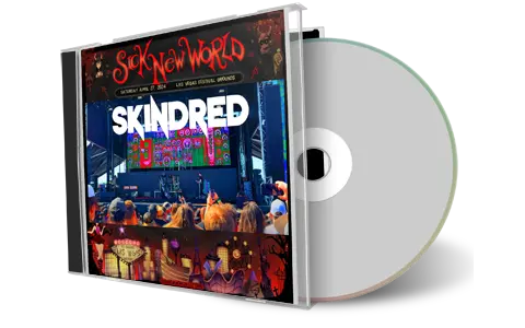 Front cover artwork of Skindred 2024-04-27 CD Las Vegas Audience