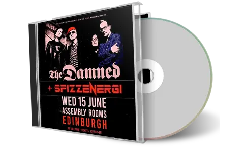 Front cover artwork of Spizz 2022-06-15 CD Edinburgh Audience