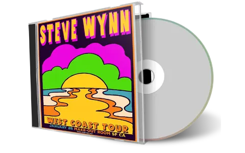 Front cover artwork of Steve Wynn 2025-01-27 CD San Francisco Soundboard