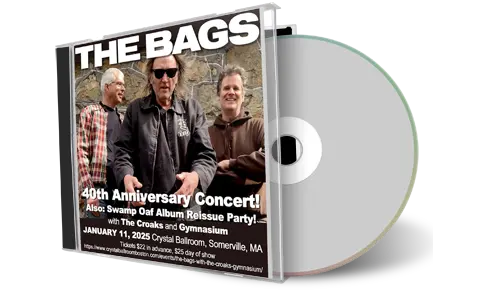 Front cover artwork of The Bags 2025-01-11 CD Somerville Audience