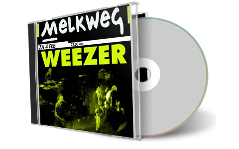 Front cover artwork of Weezer 1995-02-04 CD Amsterdam Audience