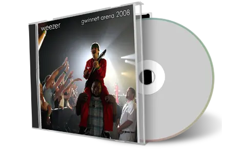 Front cover artwork of Weezer 2008-10-25 CD Duluth Audience